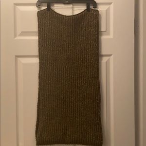 Banana Republic Olive/gold flecks Infinity scarf